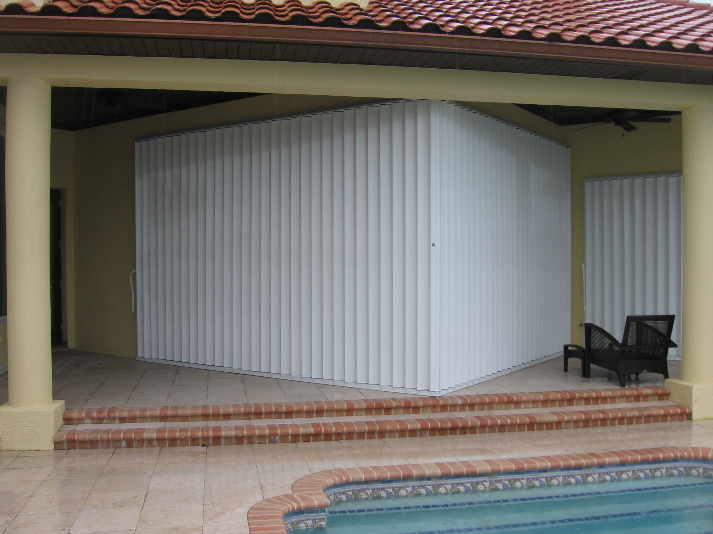 Accordion Hurricane Shutter Systems